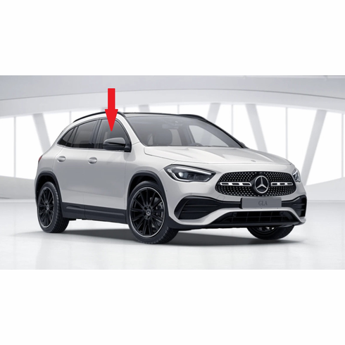 Passenger Side Door Glass Mercedes Benz GLA 4 Door Utility 2021-2023