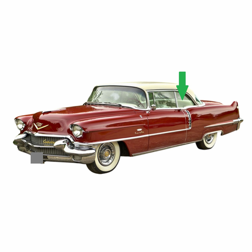 Quarter Glass Cadillac Coupe Deville 2 Door Convertible 1959-1960