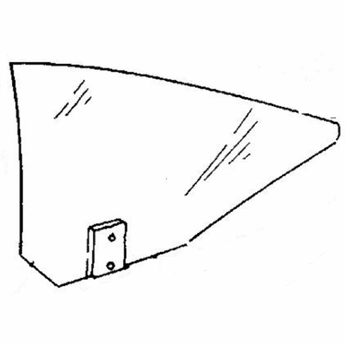 Quarter Glass Driver Side BMW 633 1978 2 Door Coupe