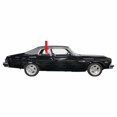 Quarter Glass Passenger Side Buick Apollo 1973-1980 2 Door Coupe