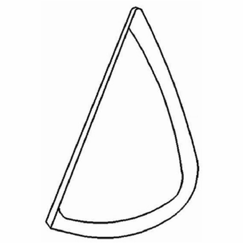 Quarter Glass Passenger side Jeep Cherokee 1974 -1983 2 Door Utility 