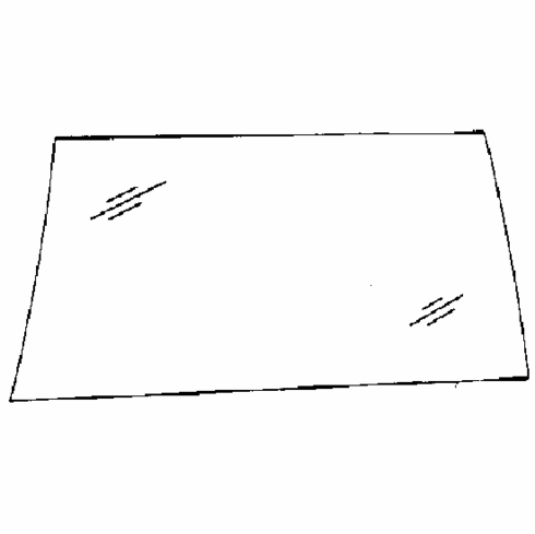 Quarter Glass Passenger side Jeep Cherokee 1994-1997 4 Door Utility 