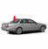 Rear Back Window Glass Jaguar Vanden Plas 4 Door Sedan 2004-2005