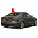 Rear Back Window Glass Jaguar XE 4 Door Sedan 2016-2020