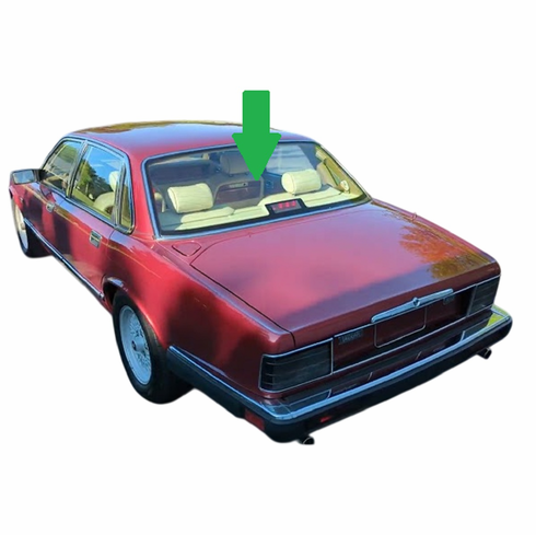 Rear Back Window Glass Jaguar XJ12 4 Door Sedan 1988-1994