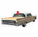 Rear Back Window Glass Lincoln Capri 2 Door Hardtop 1960