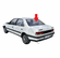 Rear Back Window Glass Peugeot 405 4 Door Sedan  1989-1991