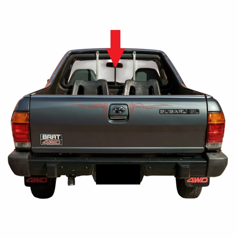 Rear Back Window Glass Subaru Brat 2 Door Pickup 1982-1987