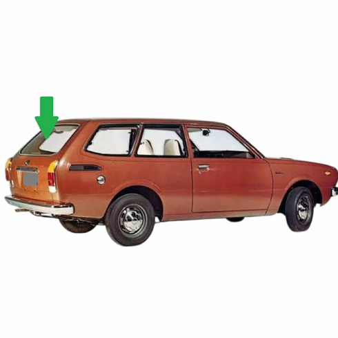 Rear Back Window Glass Toyota Corolla 2 Door Station Wagon 1975-1979