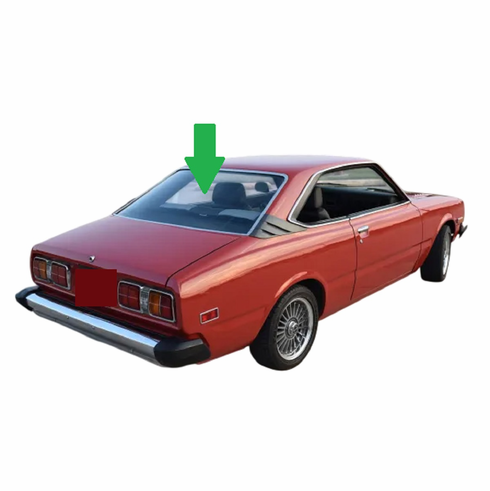 Rear Back Window Glass Toyota Corona 2 Door Hardtop 1974-1978