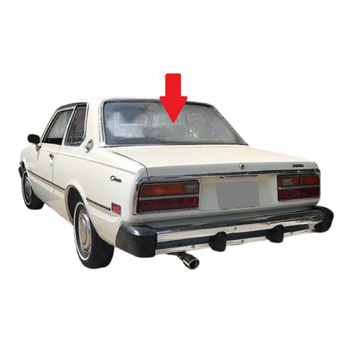 Rear Back Window Glass Toyota Corona 2 Door Sedan 1974-1978