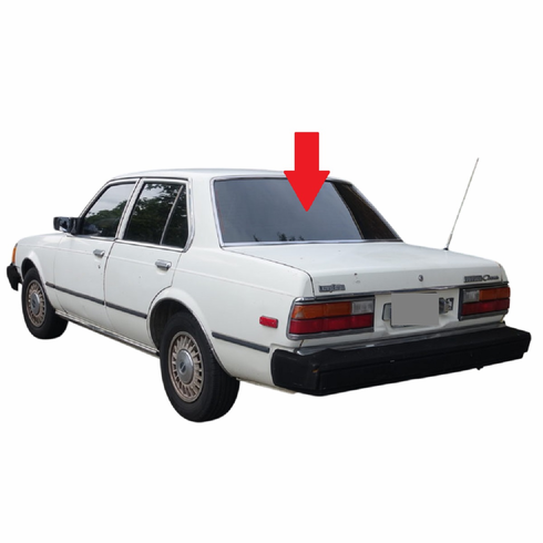 Rear Back Window Glass Toyota Corona 4 Door Sedan 1979-1982