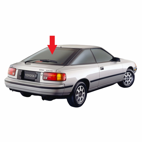 Rear Back Window Glass Toyota Celica 2 Door Coupe 1986-1989