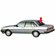 Rear Back Window Glass Toyota Cressida 4 Door Sedan 1985-1986