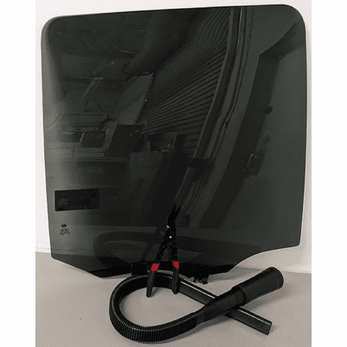 Rear Door Glass Passenger Side Ford F-450 2013-2016 4 Door Crew Cab, Solar