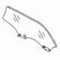 Rear Door Glass Passenger Side Subaru Legacy 2005-2007 4 Door Sedan