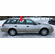 Rear Door Glass Passenger Side Subaru Outback 2000-2004 4 Door Station Wagon