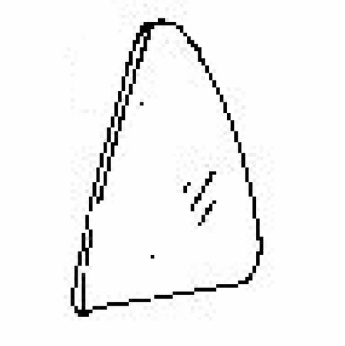 Rear Driver Side Vent Glass Hyundai Sonata 4 Door Sedan 1995-1998