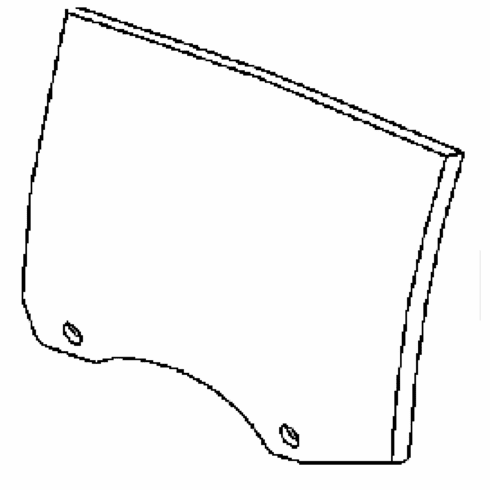 Rear Passenger Side Door Glass BMW 328GT 4 Door Hatchback 2014-2016