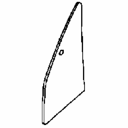 Vent Glass Driver Side Toyota 4Runner 1990-1995 4 Door Utility