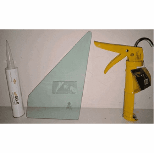 Vent Glass Passenger side Jeep Cherokee 1993-1996 2 Door Utility 