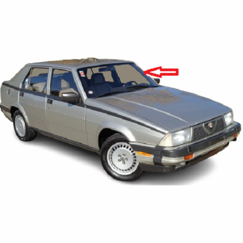 Windshield Front Glass Alfa Romeo Milano 4 Door Sedan 1987-1989