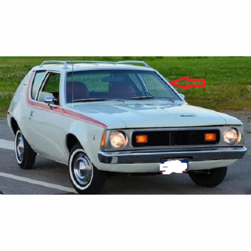 Windshield Front Glass American Motors Gremlin 2 Door Sedan 1970-1971