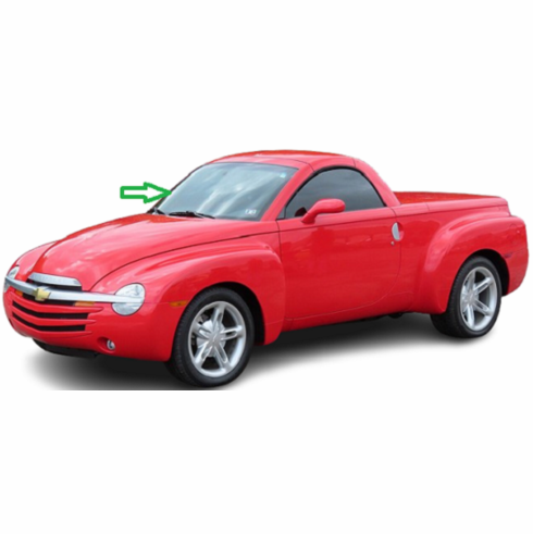 Windshield Front Glass Chevrolet SSR 2 Door Pickup 2003-2006