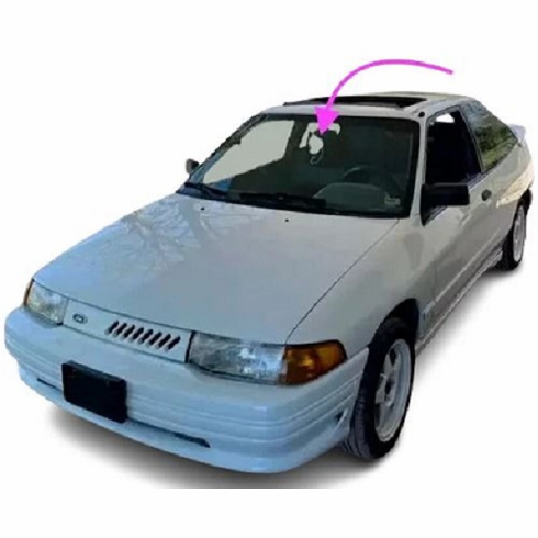 Windshield Front Glass Ford Escort 2 Door Coupe 1981-1988