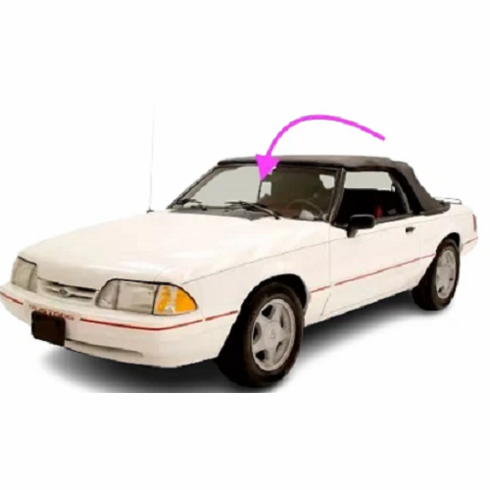 Windshield Front Glass Ford Mustang 2 Door Sedan 1979-1993