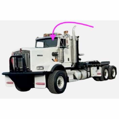 Windshield Front Glass Kenworth C-500 Conventional Cab 1991-2005