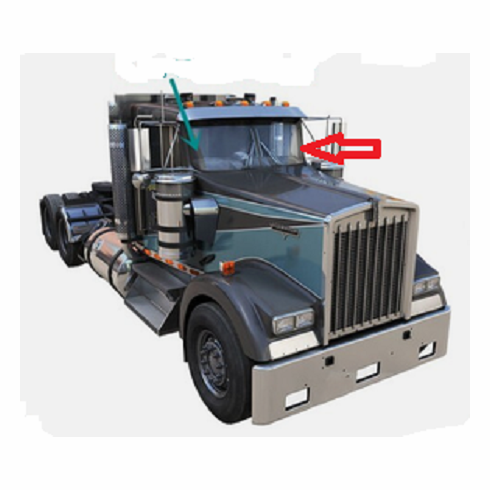 Windshield Front Glass Kenworth T170 Conventional Cab 2014-2018
