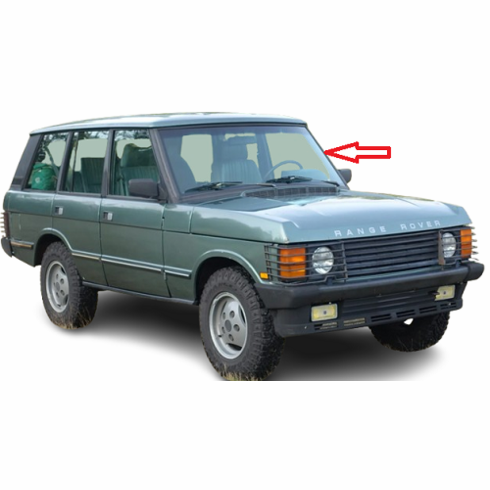 Windshield Front Glass Land Rover Range Rover county 4 Door Utility 1987-1988