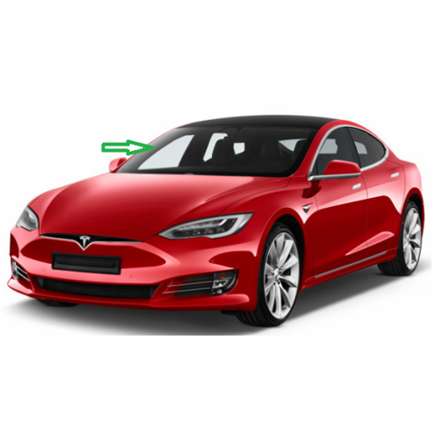 Windshield Front Glass Tesla Model S 4 Door Hatchback 2017-2023
