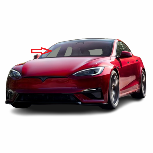 Windshield Front Glass Tesla Model S 4 Door Hatchback 2024-2026