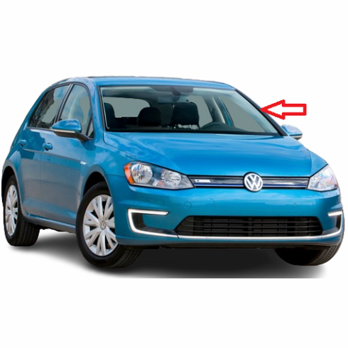 Windshield Front Glass Volkswagen e-Golf 4D Hatchback 2015-2016