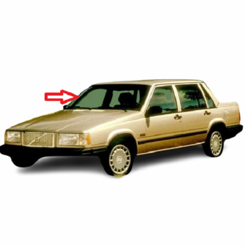 Windshield Front Glass Volvo 760 4 Door Sedan 1988-1990