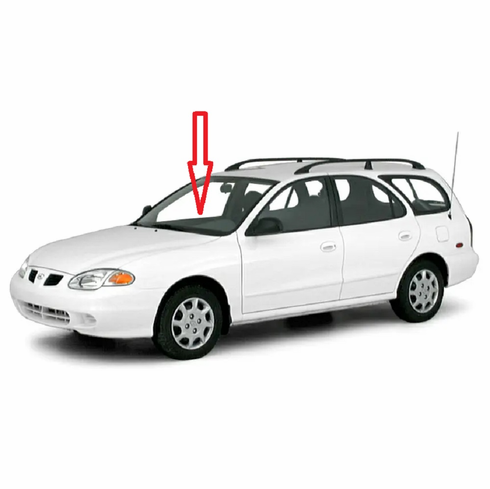 Windshield Glass Hyundai Elantra 1996-2000 4 Door Station Wagon