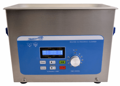Heated Ultrasonic Cleaner XPS240-4L 12" � 6" � 3.75" (Tank L � W � Depth)  with Sweep and Degas by STERATEK USA.