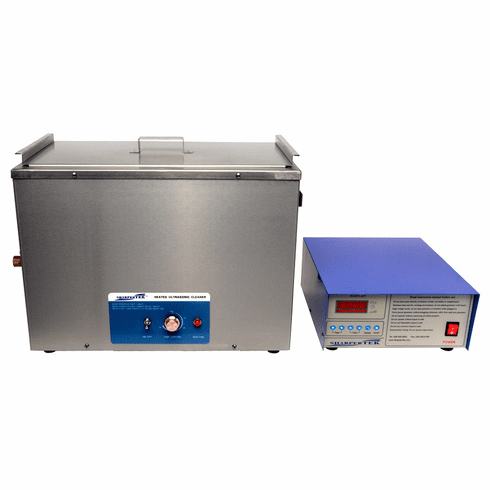 Heated Ultrasonic Cleaning System SH720-10G / 36Liters / 19.5"×11"×10" (Tank L×W×Depth) with Sweep and Degas by Sharpertek USA.