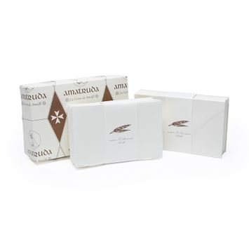 Amalfi Folded Informal Note Cards with Envelopes (50 ct) (3.5 x 5.25)