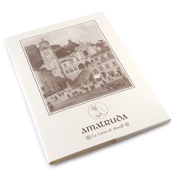 Amalfi Writing Stationery Set (20 ct) (8.5 x 12) Amalfi Crest Watermark