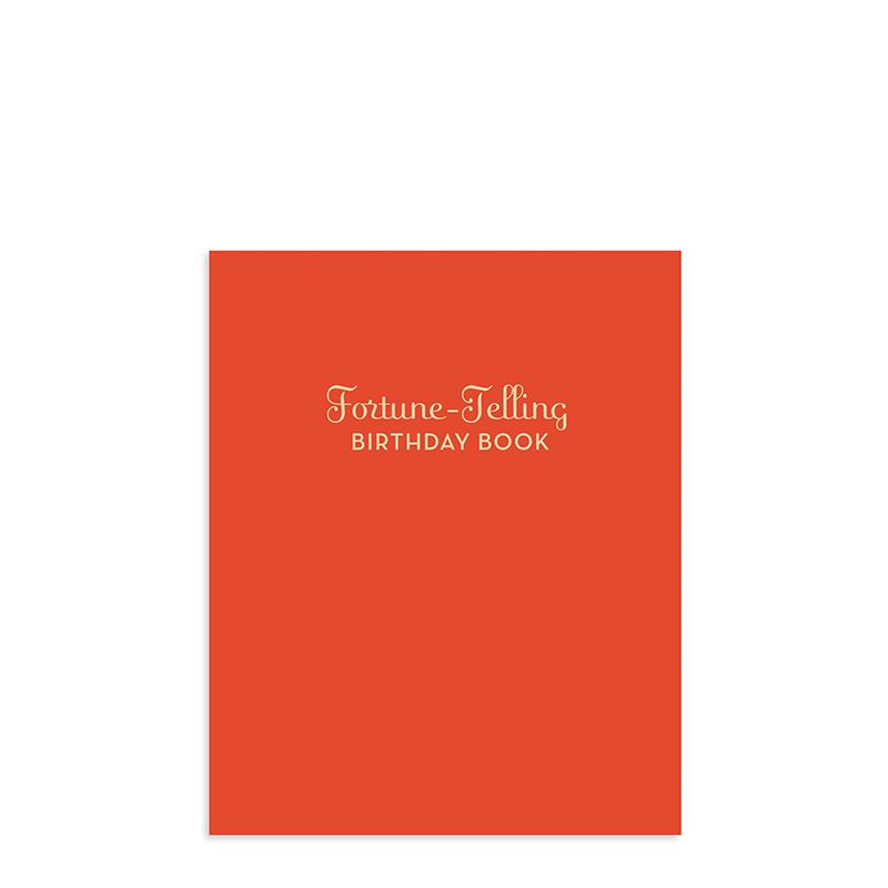 Fortune Telling Birthday Book