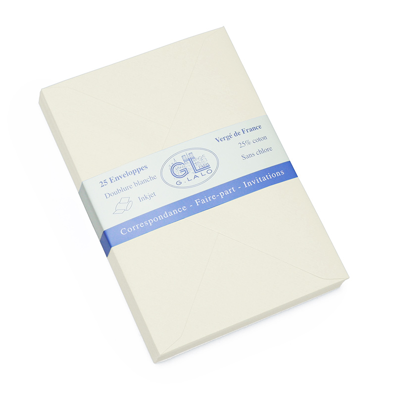 l'Enveloppe Réchauffante G. Lalo Verge de France Medium Envelopes (4.5 x 6.25)