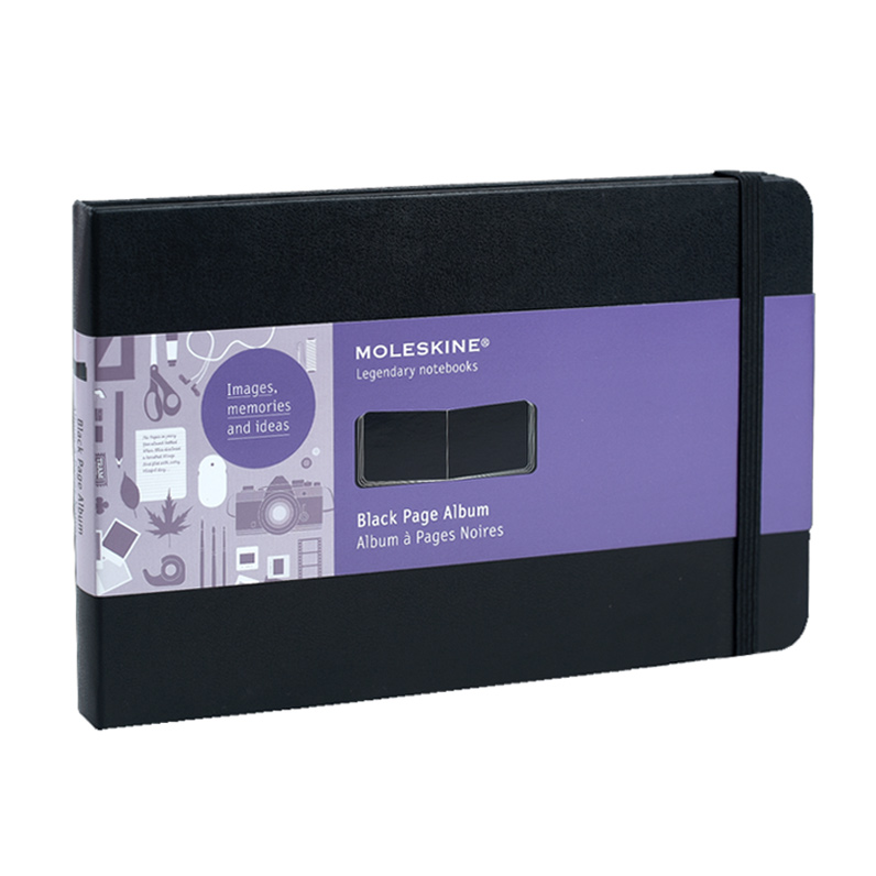 Moleskine Black Page Landscape Pocket Album (3.5 x 5.5)