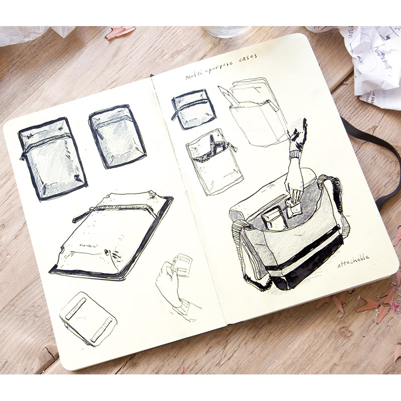 Custodia Moleskine Per Tablet – Shell Rigida Colore Cadmium Orange – Con Chiusura Cerniera, Tasca Rete E Supporto Staccabile