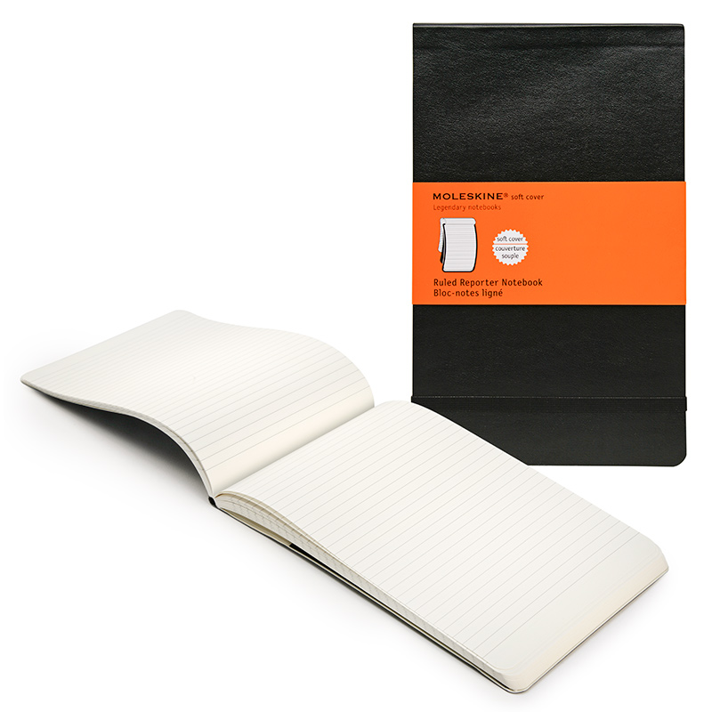 Moleskine Reporter Large Soft Cover Notebook (5 x 8.25)