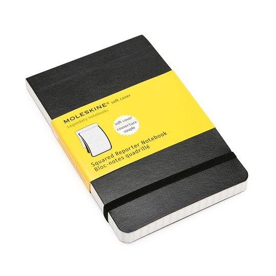 Moleskine Reporter Pocket Soft Cover Notebook (3.5 x 5.5)