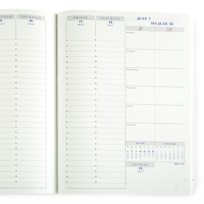 Quo Vadis Visual Weekly Planner Refill (Ref. #2001) (6 x 8.25)