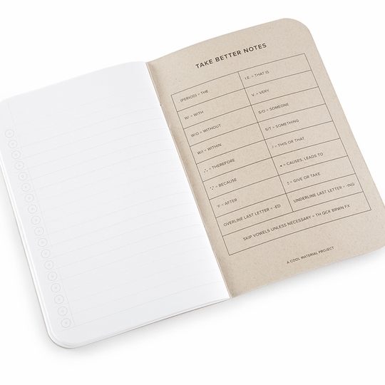 Word Pocket Ruled Notebook (Set of 3) (3.5 x 5.5)